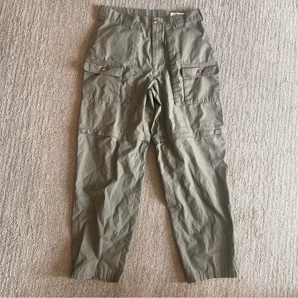 Orvis Convertible Hiking Pants Olive Green Men’s size 32 - Picture 1 of 8